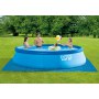 Intex | Easy Set Pool Set with Filter Pump, Safety Ladder, Ground Cloth, Cover | Blue - 3